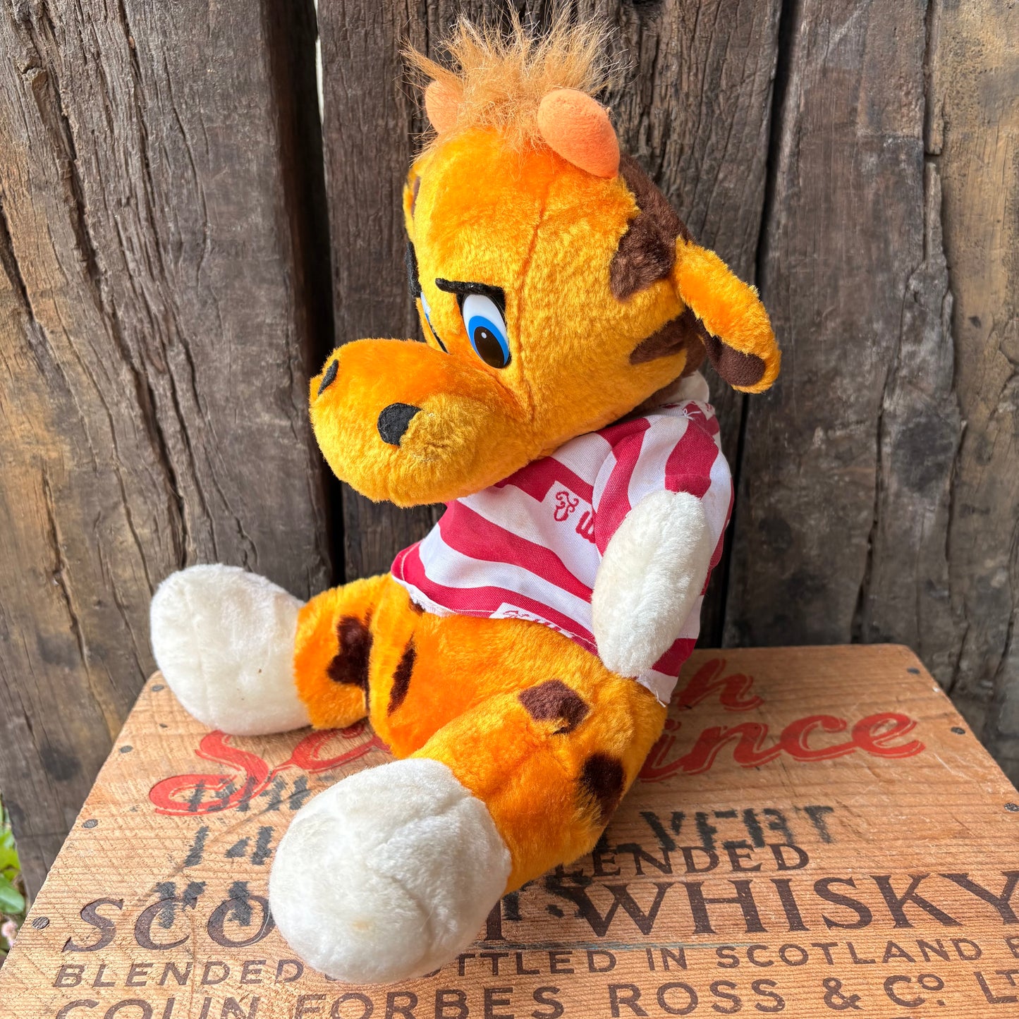 【USA vintage】KUDDLE ME TOYS Giraffe Plush Doll