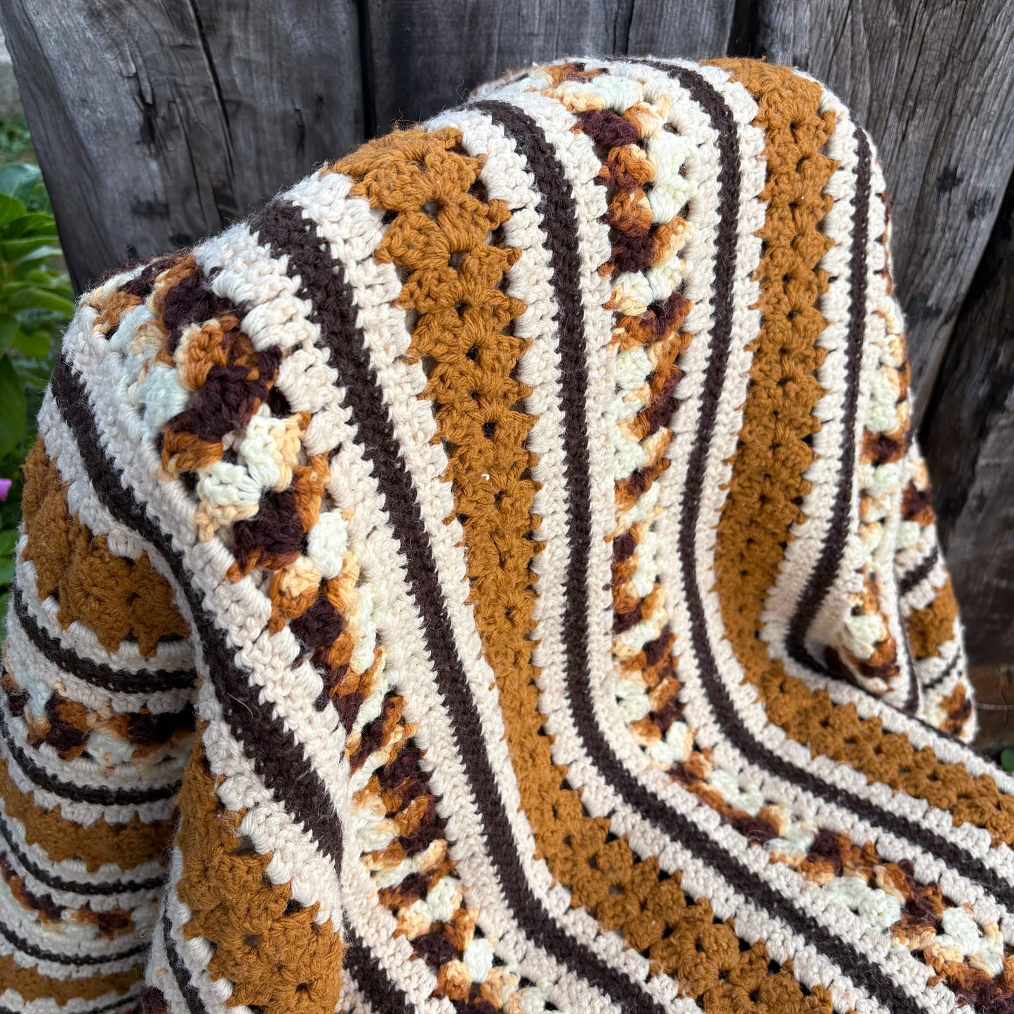 【 USA vintage】granny blanket