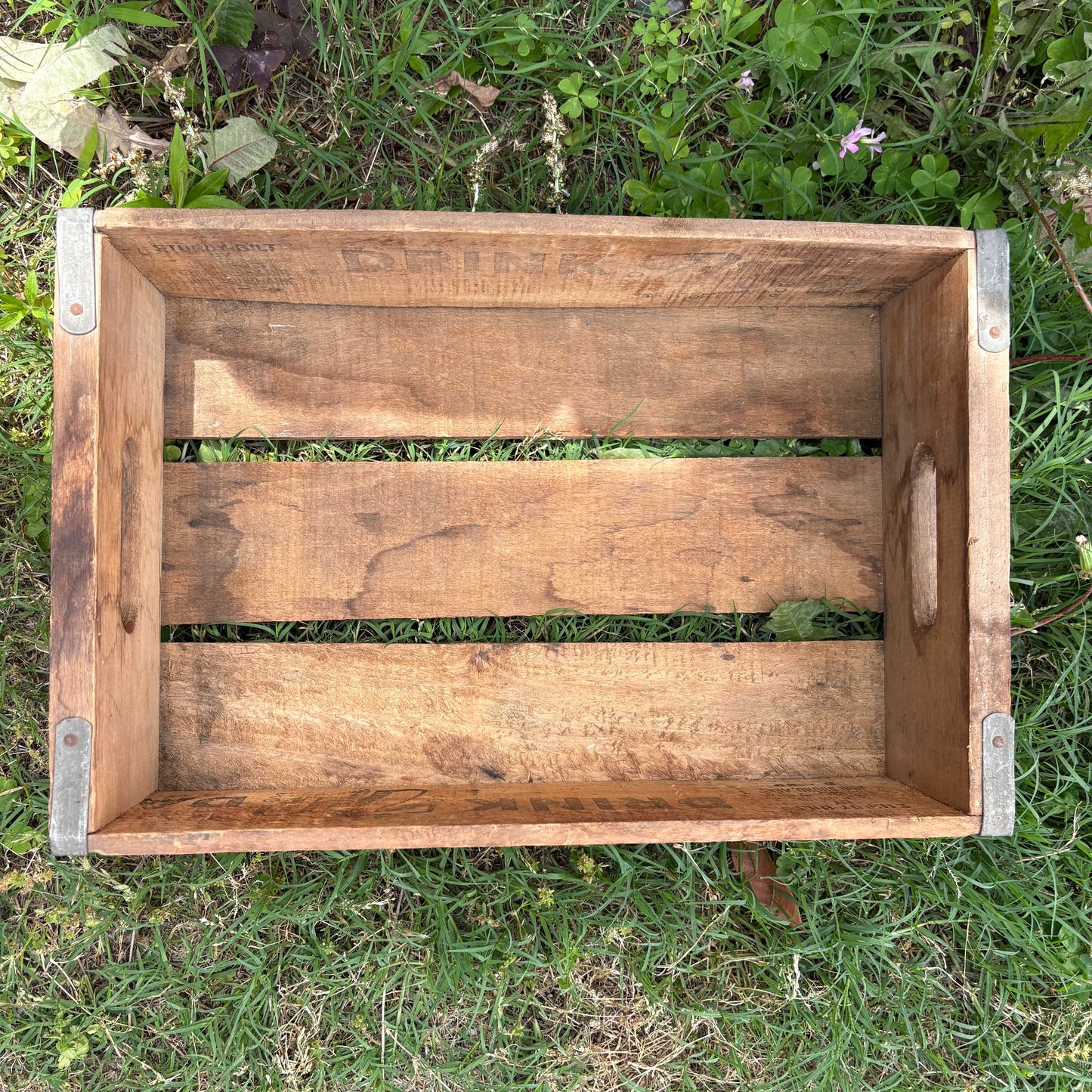 【1970s USA vintage】7UP Wooden Crate