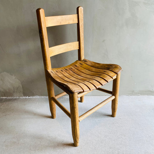 【1940s-1950s vintage】school chair