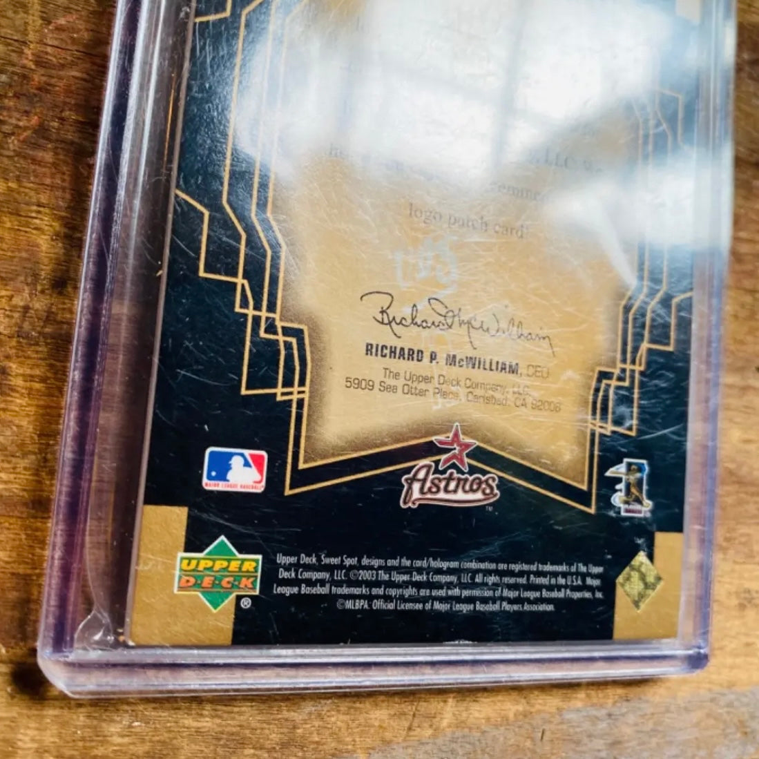 SWEET SPOT PATCHES MLB 記念ワッペン カード 12