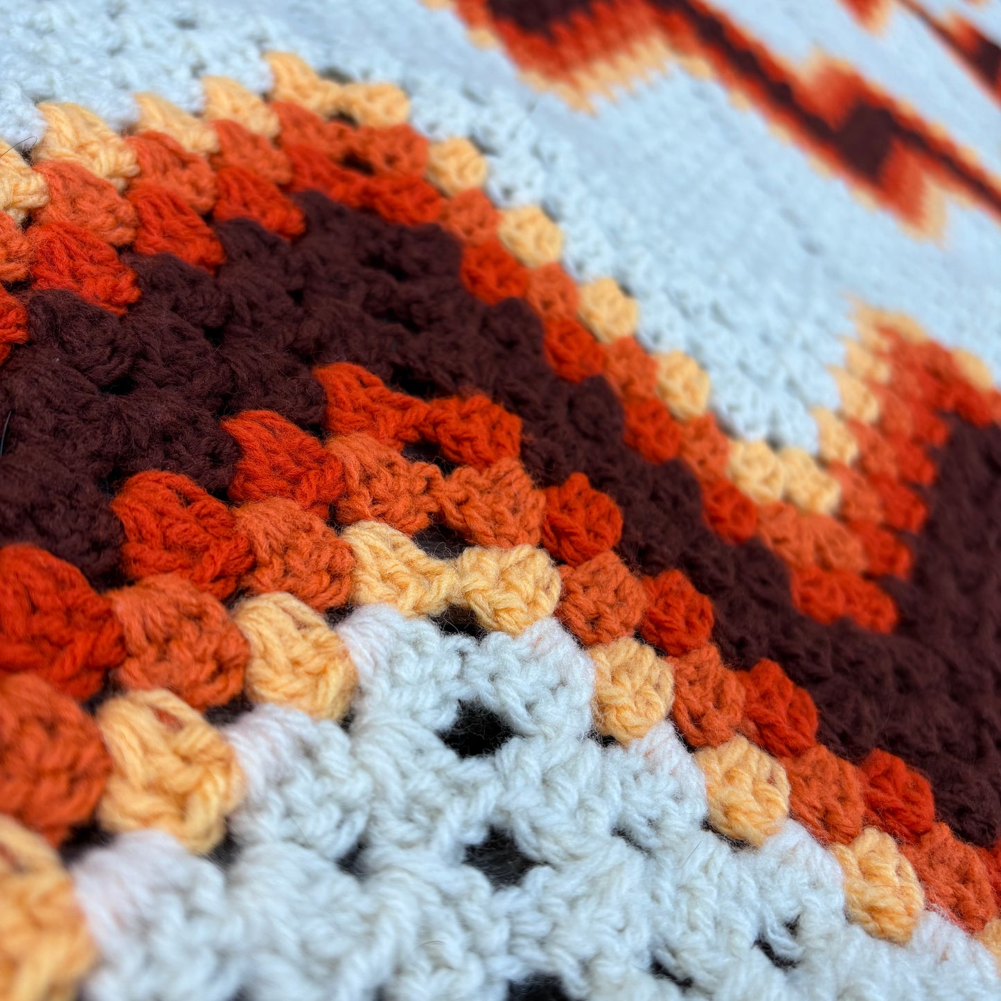 【 USA vintage】granny blanket