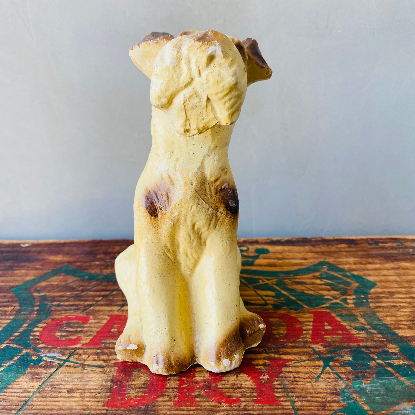 【USA vintage】terrier dog figure