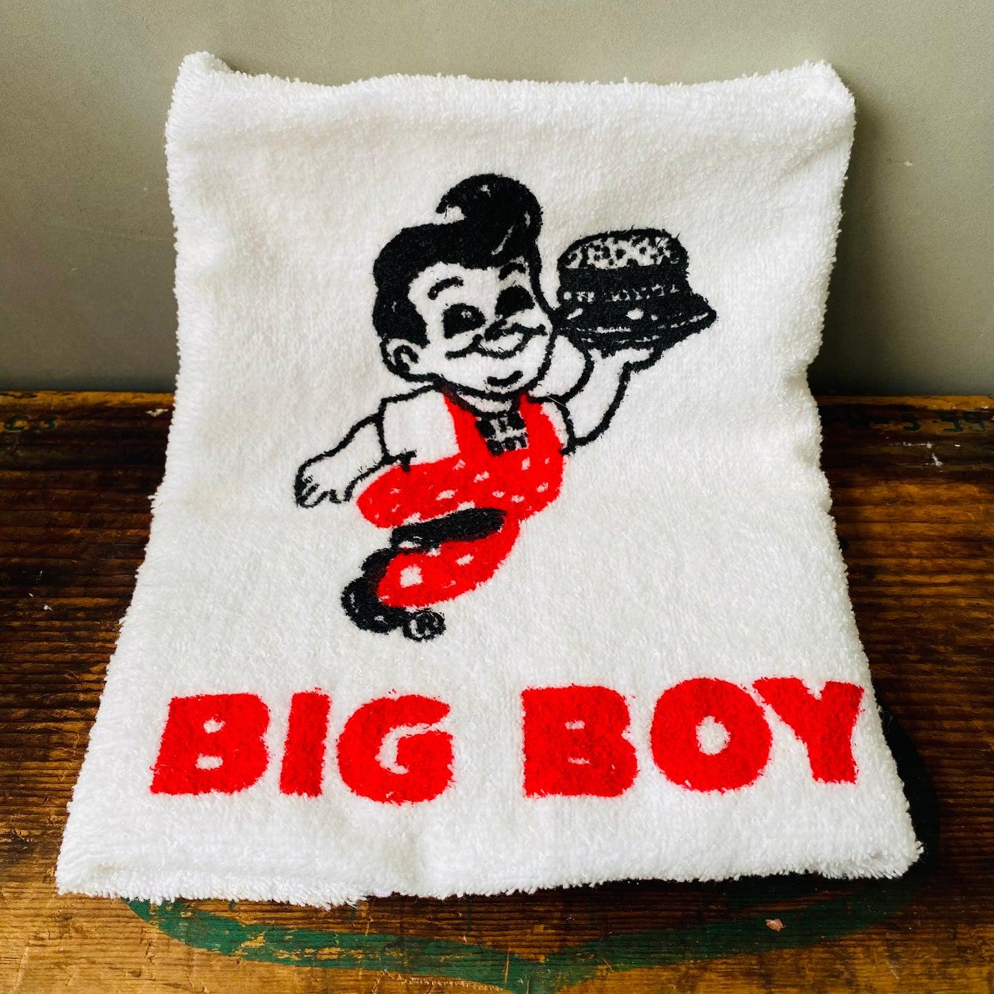 【USA vintage】BIG BOY Face Towel