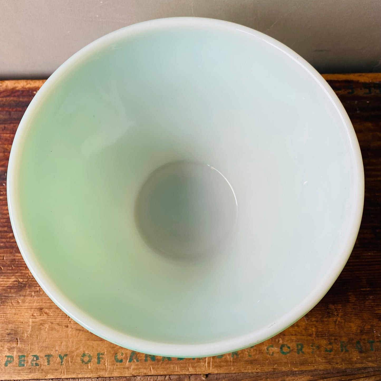 【1950s USA vintage】Fire-King splash proof mixing bowl