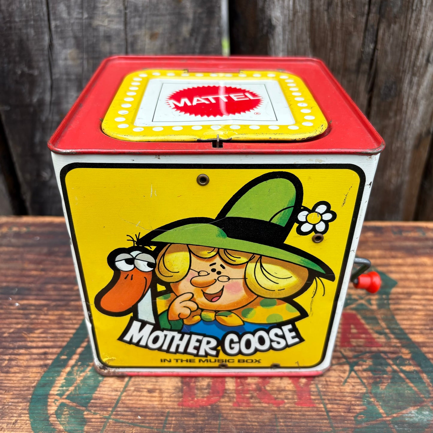 【1971 USA vintage】MATTEL MOTHER GOOSE IN THE MUSIC BOX