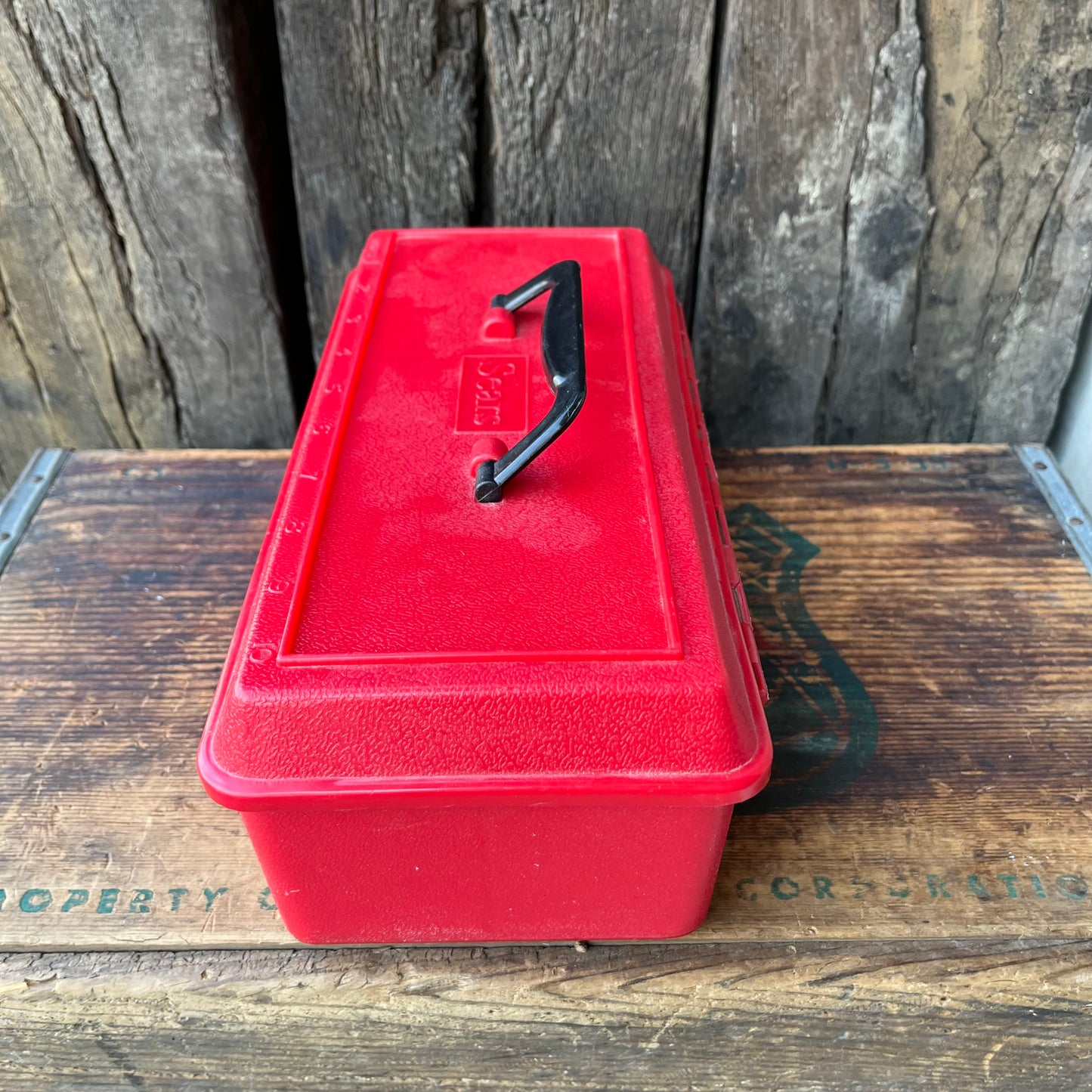 【USA vintage】Sears Tackle Box