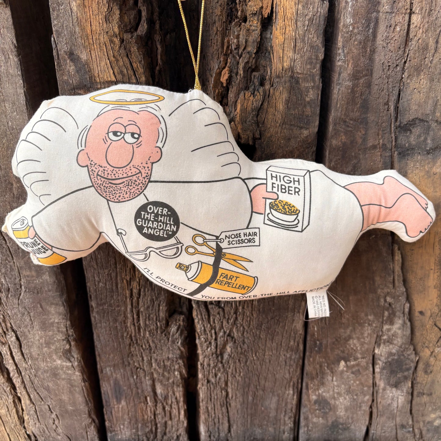 【1995】 Over The Hill Guardian Angel pillow doll