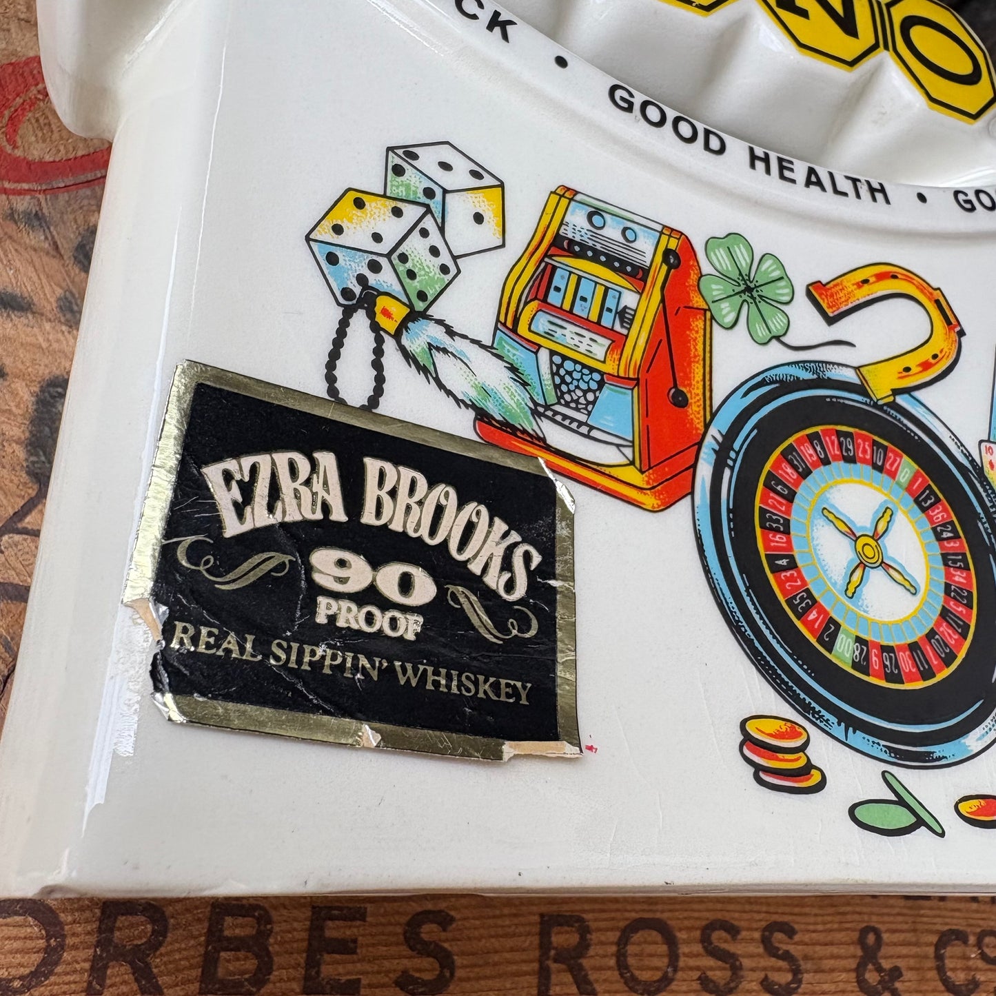 【1968 USA vintage】RENO WISKY BOTTLE