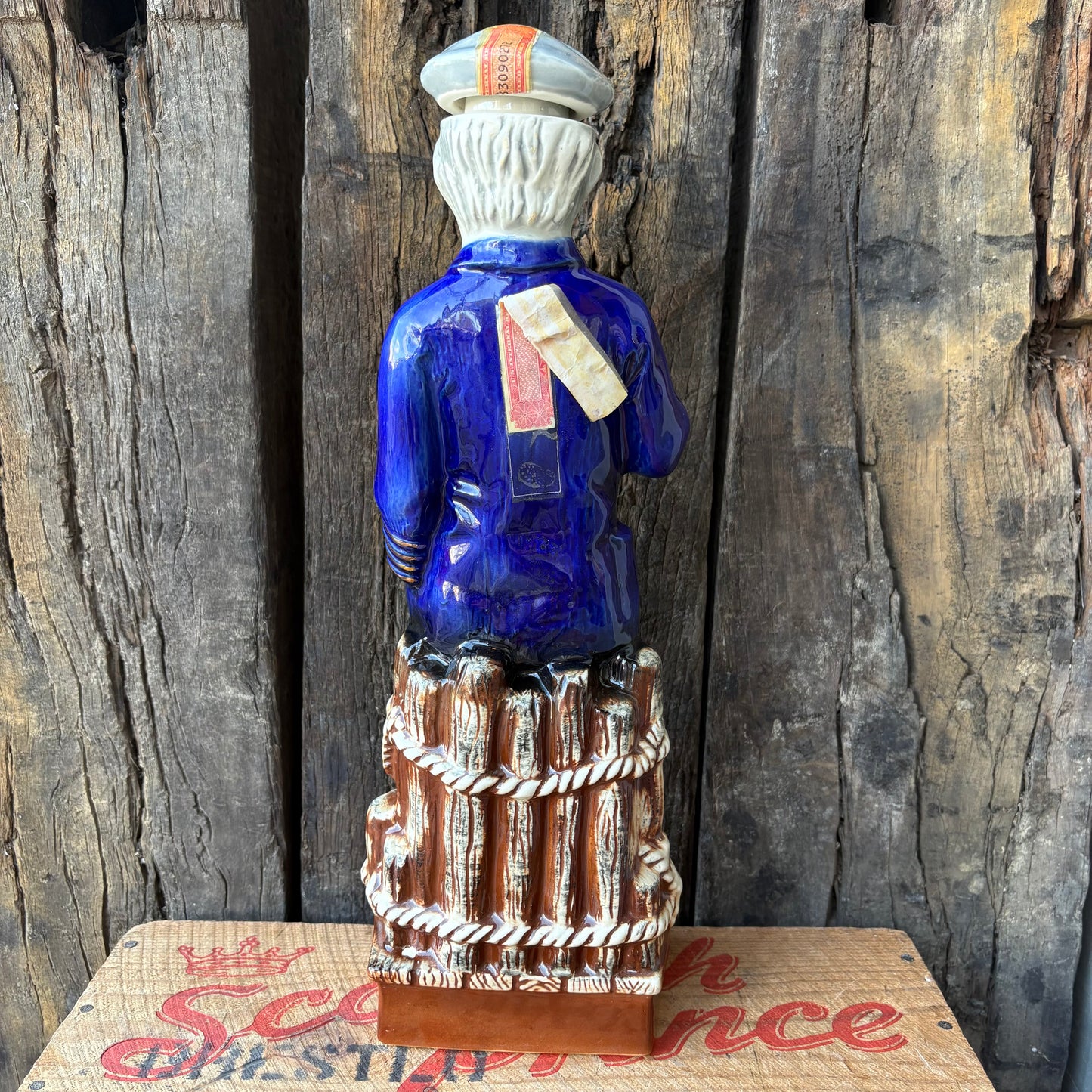 【1971 vintage】EZRA BROOKS “SEA CAPTAIN” Decanter