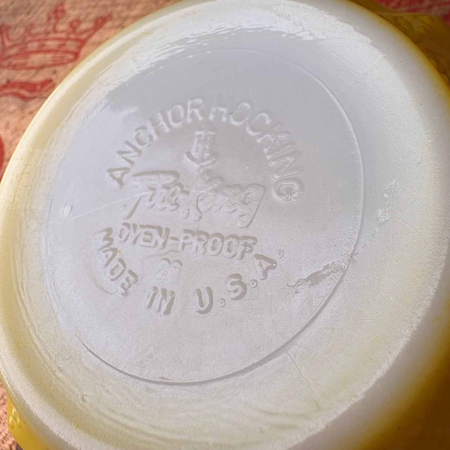 【1960-1976 USA vintage】Fire-King Kimberly Cereal Bowl