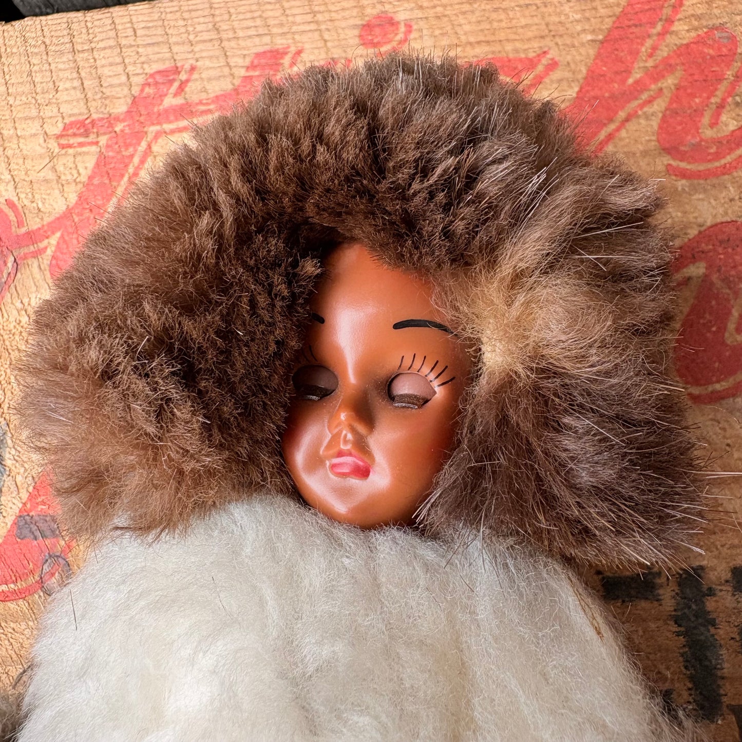 【Canada vintage】BLM Handmade Eskimo Doll