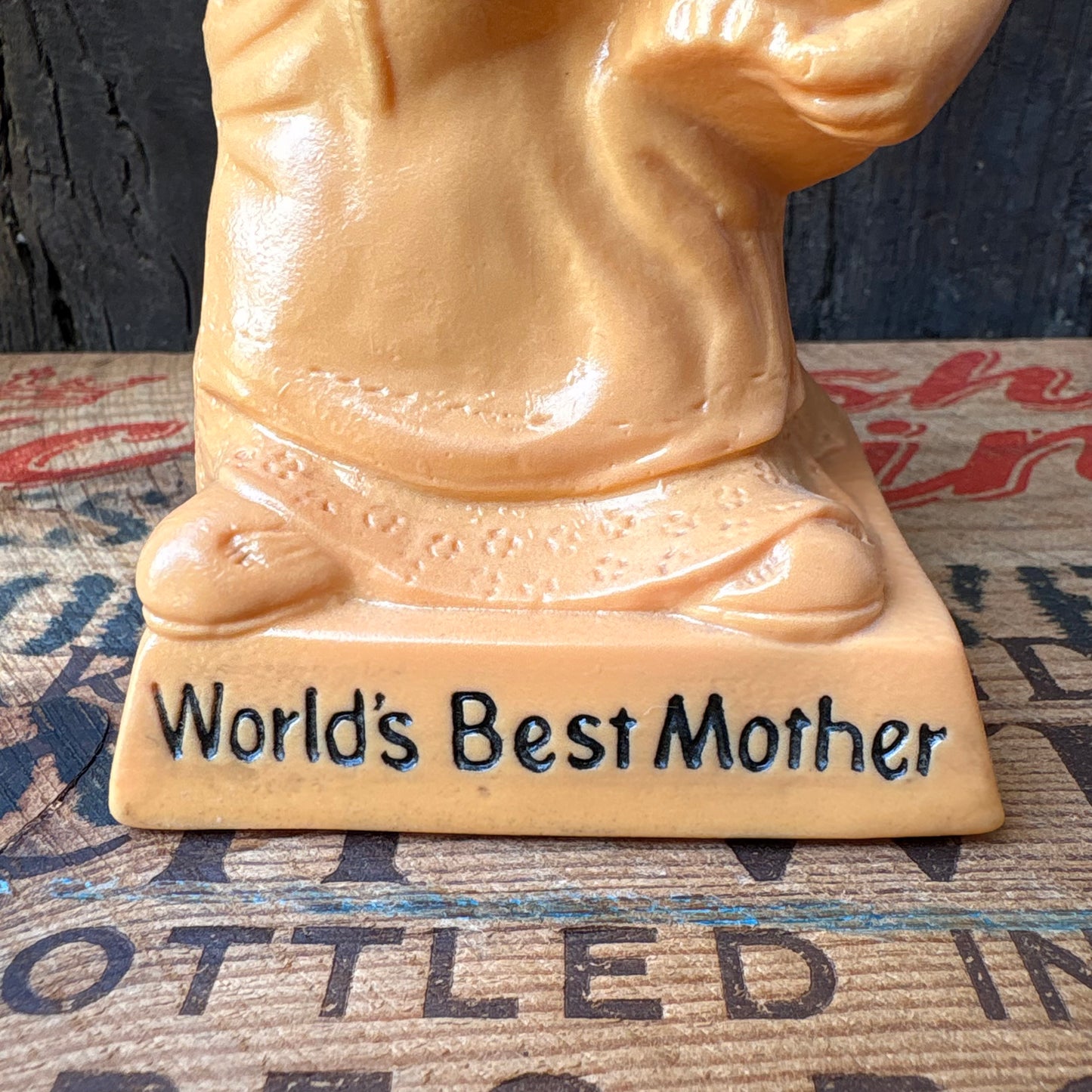 【1970 USA vintage】Message DollWorld’s Best Mother