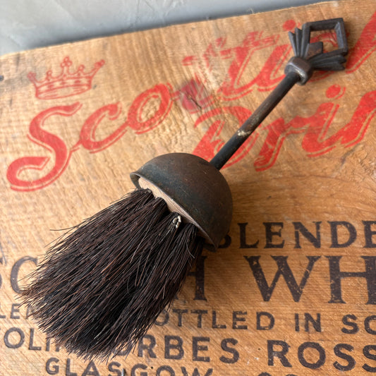 【1930s vintage】MADE IN ENGLAND Fireplace Tool Brush