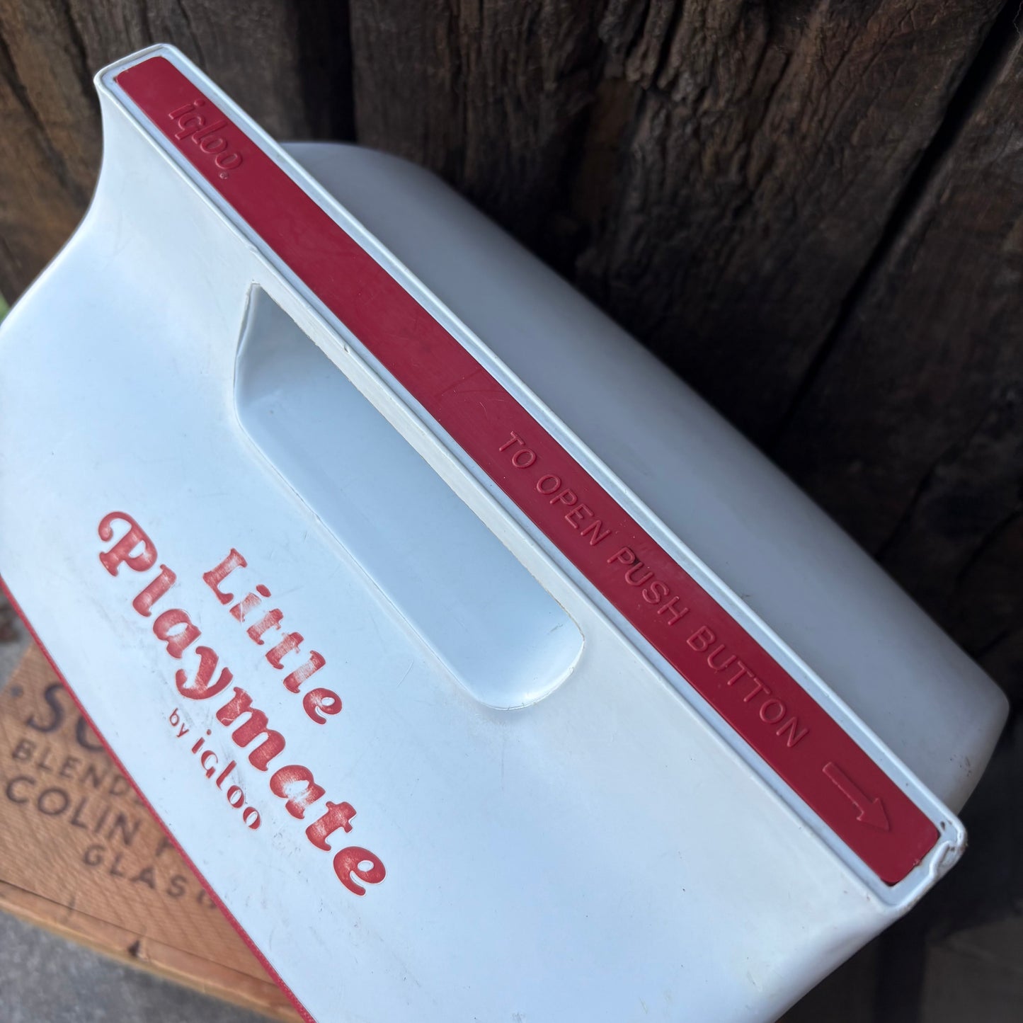【1980s USA vintage】IGLOO Little Playmate Cooler Box