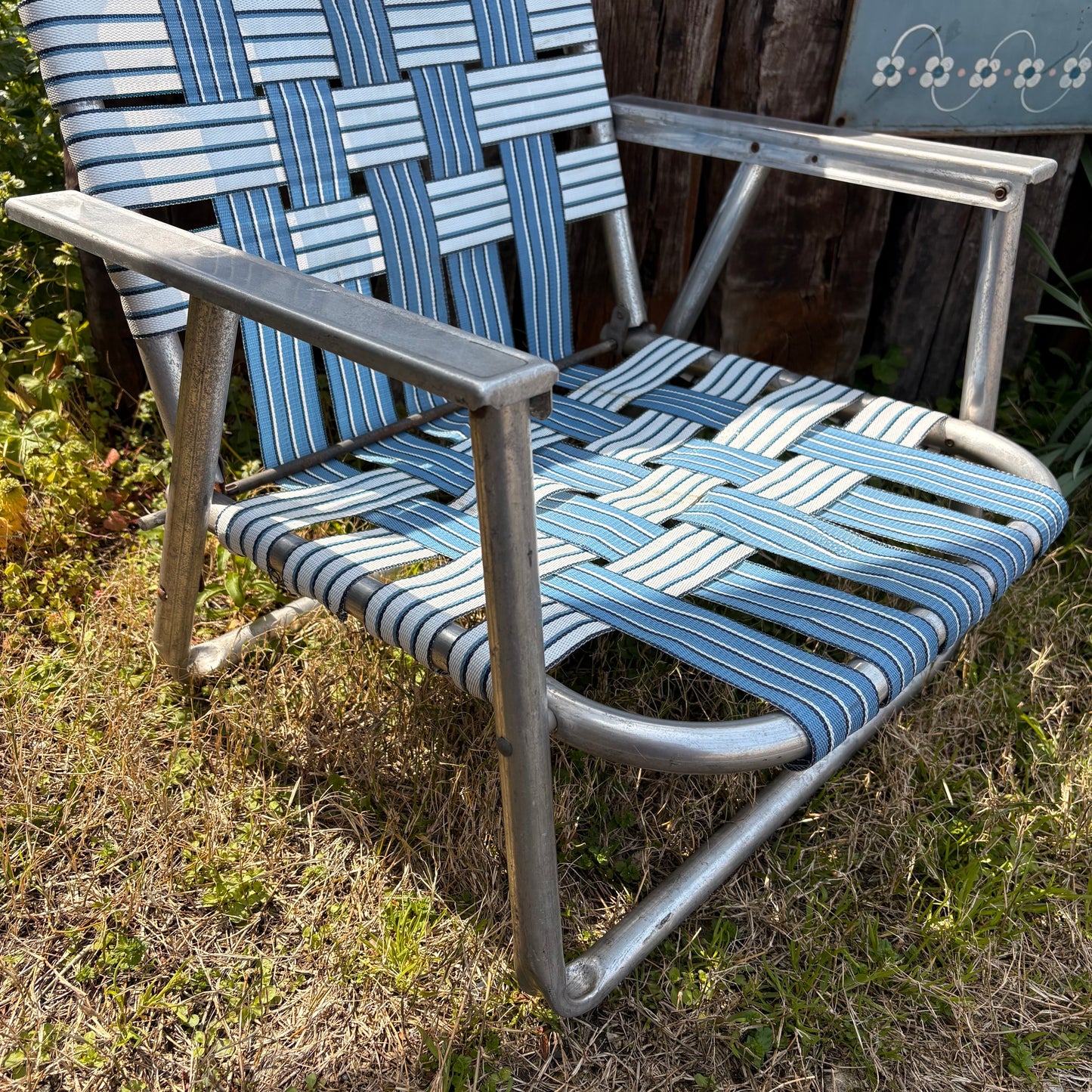 【1960s-1970s USA vintage】Folding Lawn Chair
