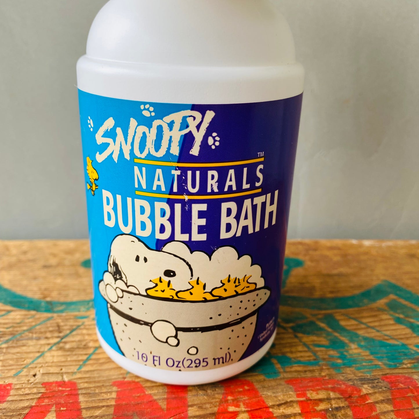 【USA vintage】SNOOPY BUBBLE BATH BOTTLE ②
