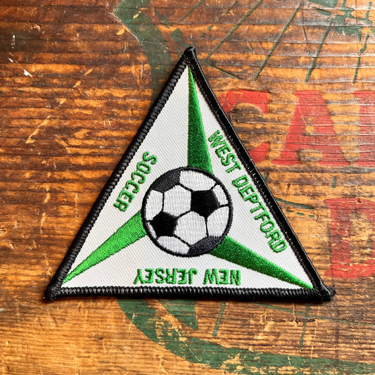 【USA vintage】ワッペン　WEST DEPTFORD NEW JERSEY SOCCER