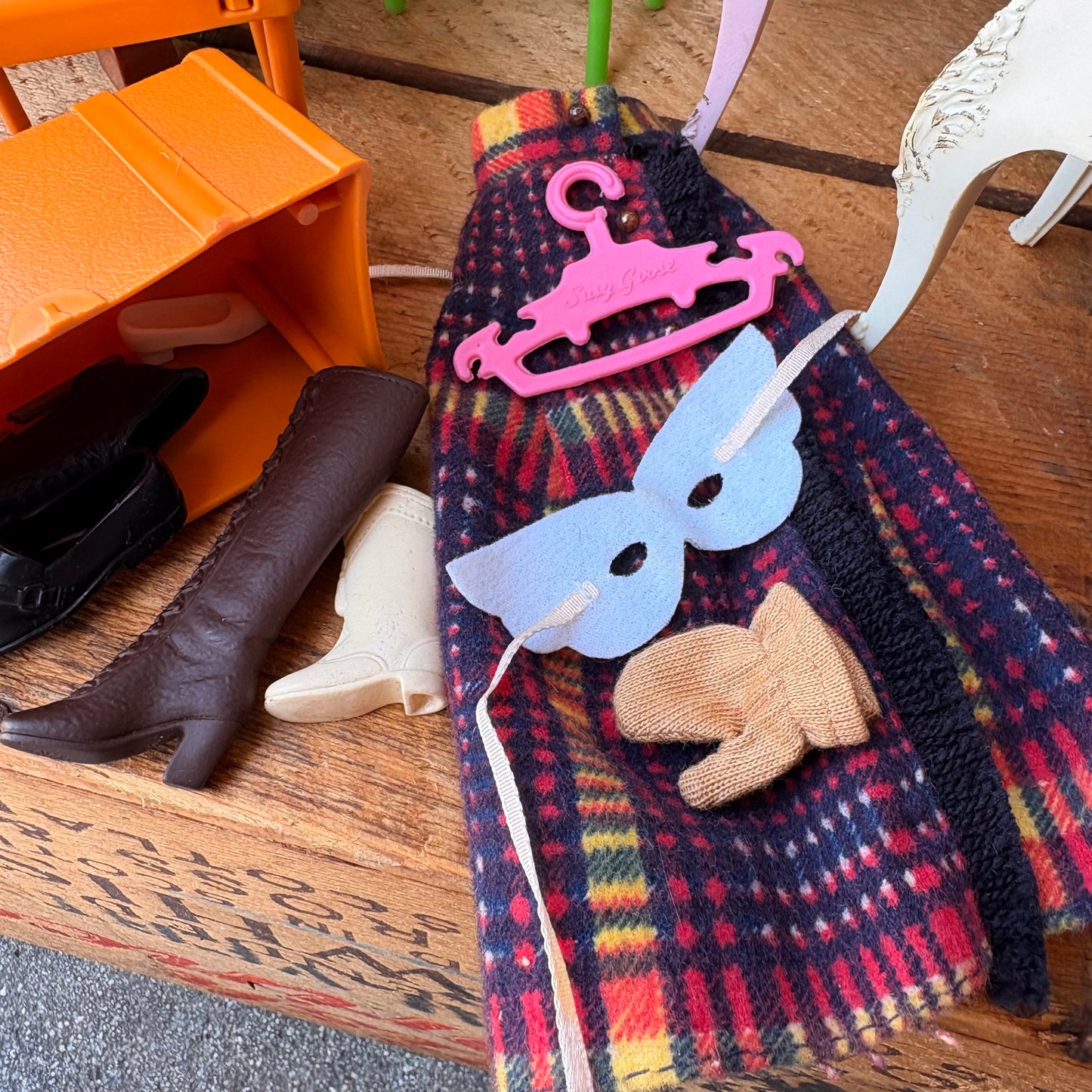 【1960s USA vintage】Barbie Wardrobe Carrying Case