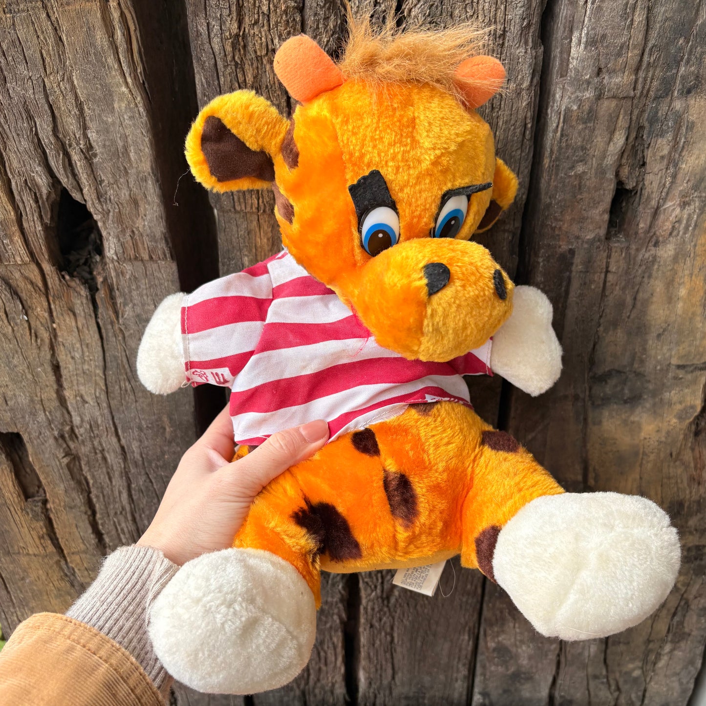 【USA vintage】KUDDLE ME TOYS Giraffe Plush Doll