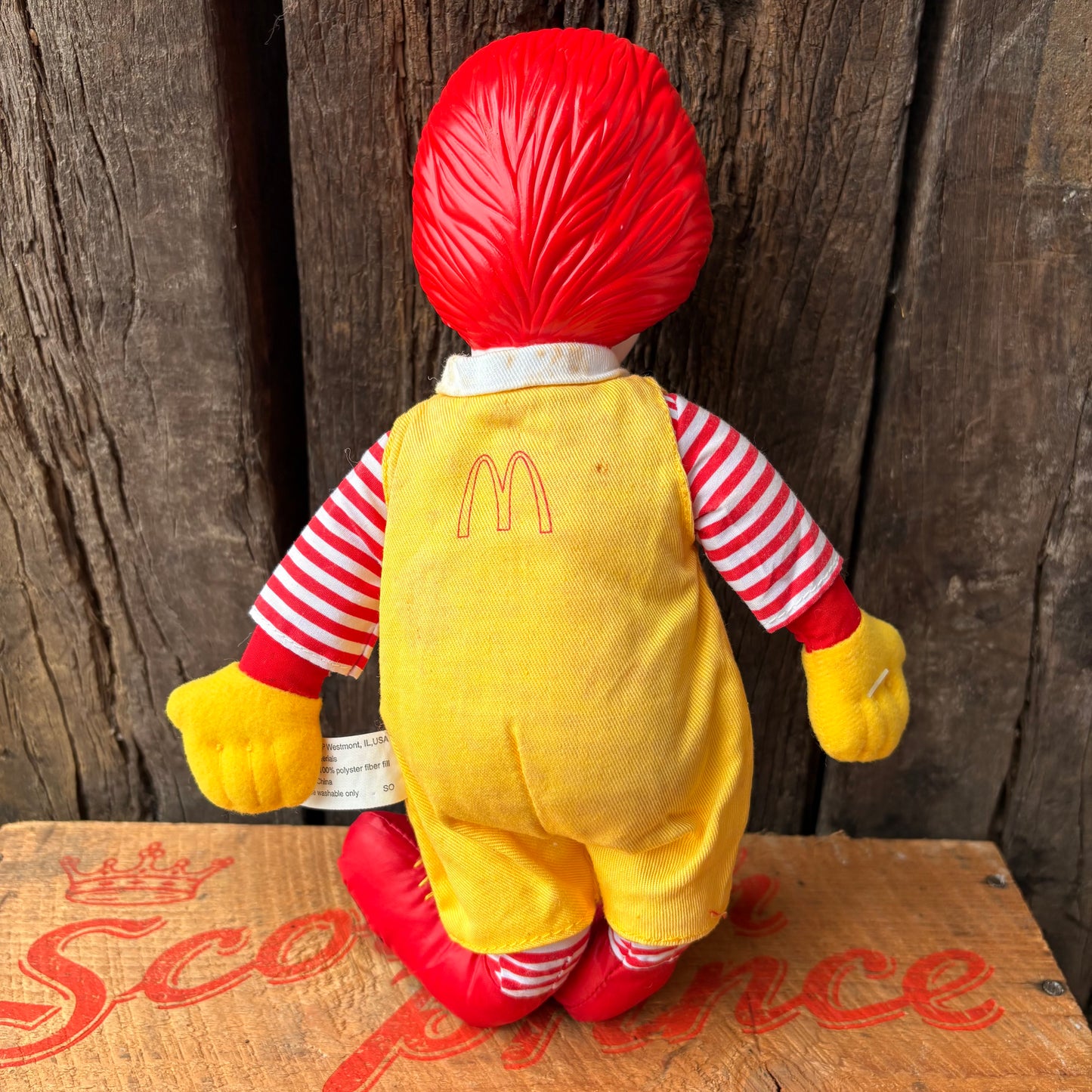 【1997】 Hong Kong McDonald’s Plush Doll  Ronald McDonald