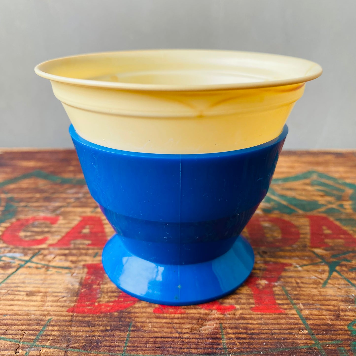 【1970s USA vintage】 SOLO COZY CUP BLUE