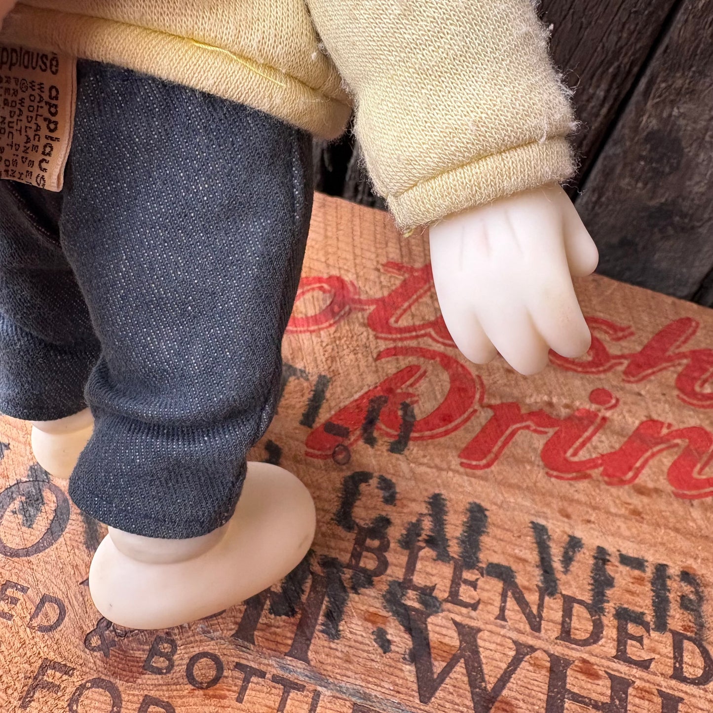 【1980s vintage】applause Mickey Mouse Plush Doll