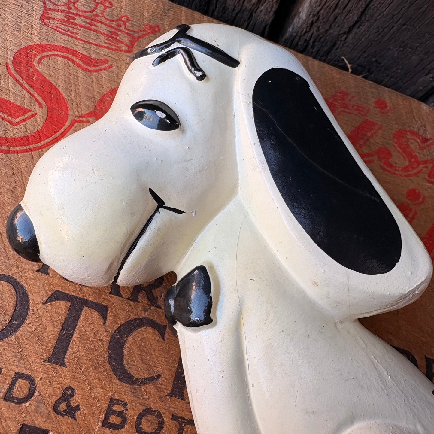 【1960s USA vintage】SNOOPY Coin Bank