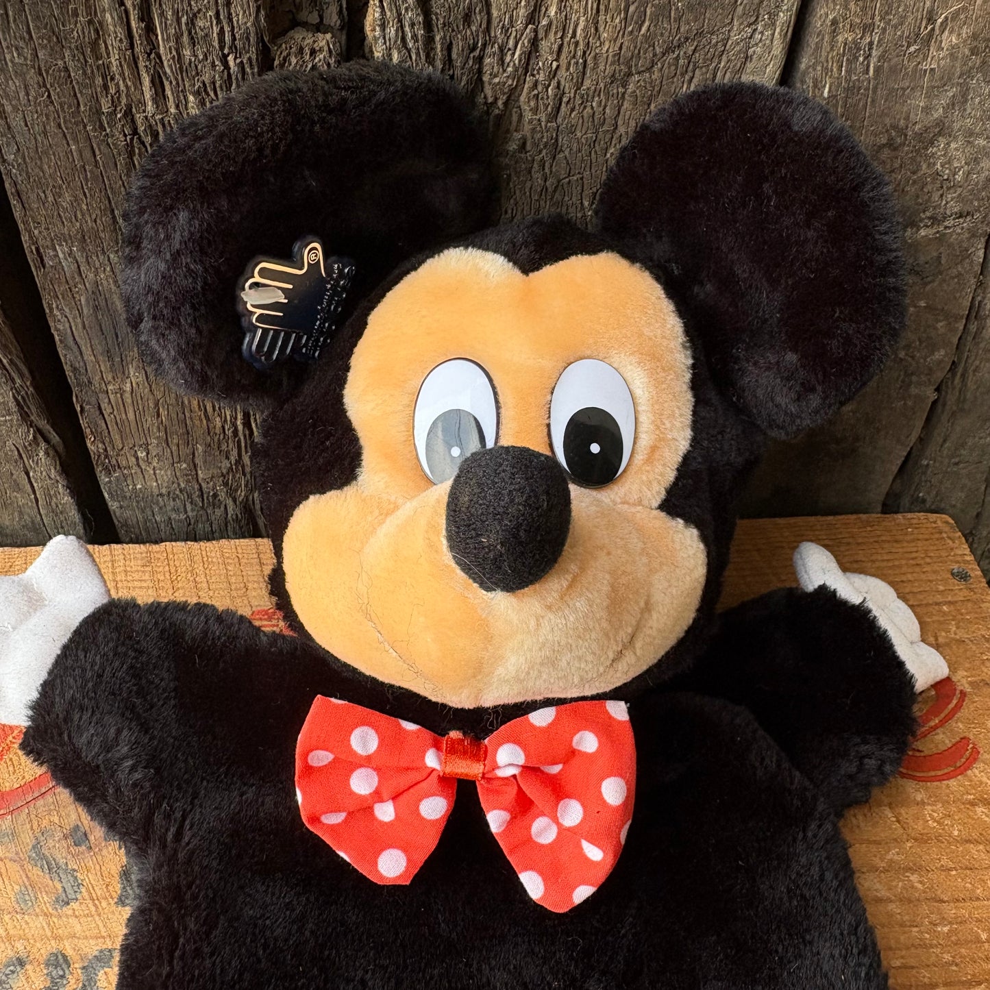 【1980s vintage】Mickey Mouse Hand Puppet Applause