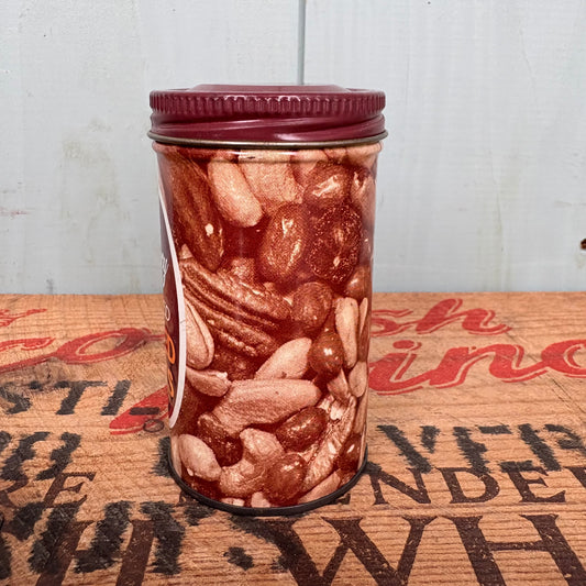 【1970s USA vintage】Fancy Salted Mixed Nuts Snake Can Toy