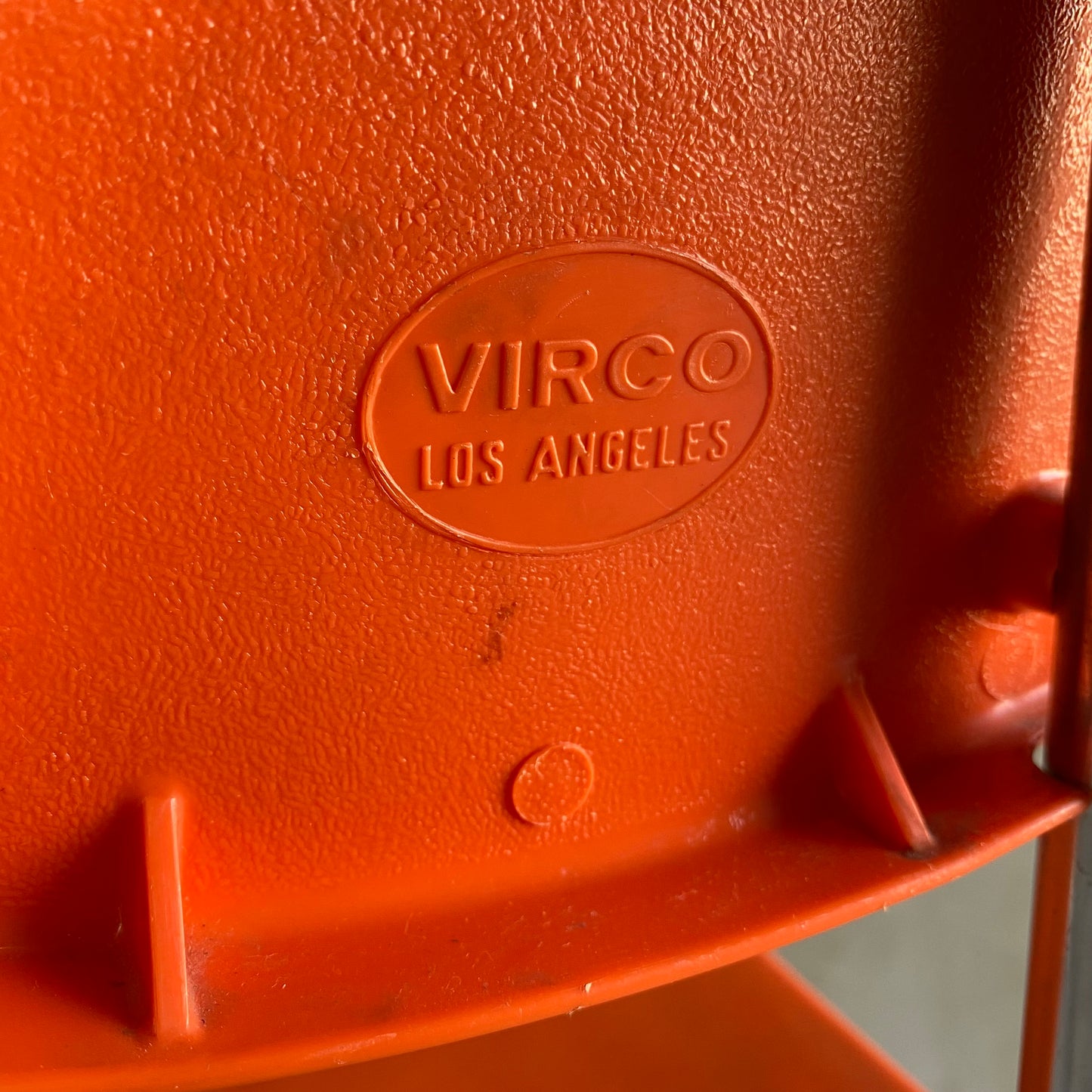 【USA vintage 】VIRCO kids chair orange S