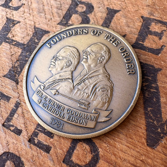 【1980s USA vintage】BOY SCOUTS OF AMERICA 1981 Commemorative Coin