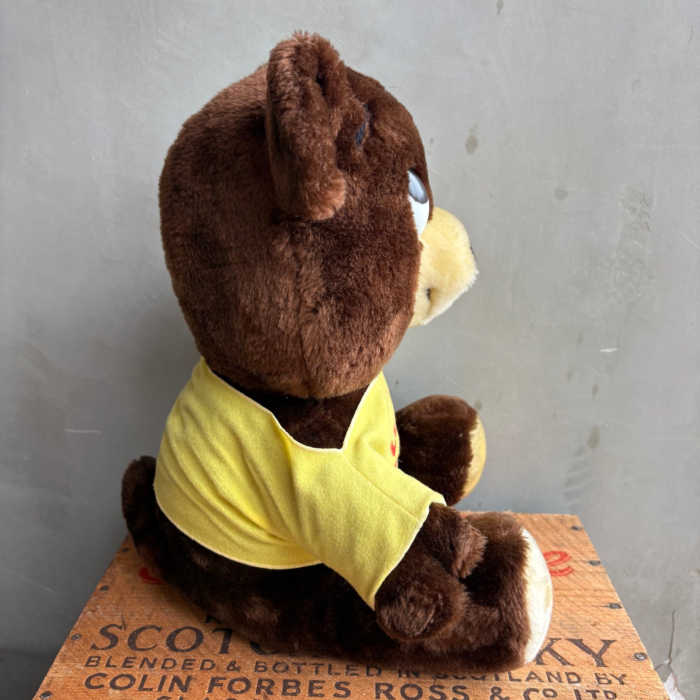 【1970s-1980s vintage】DAKIN Lucky in Las Vegas Bear Plush