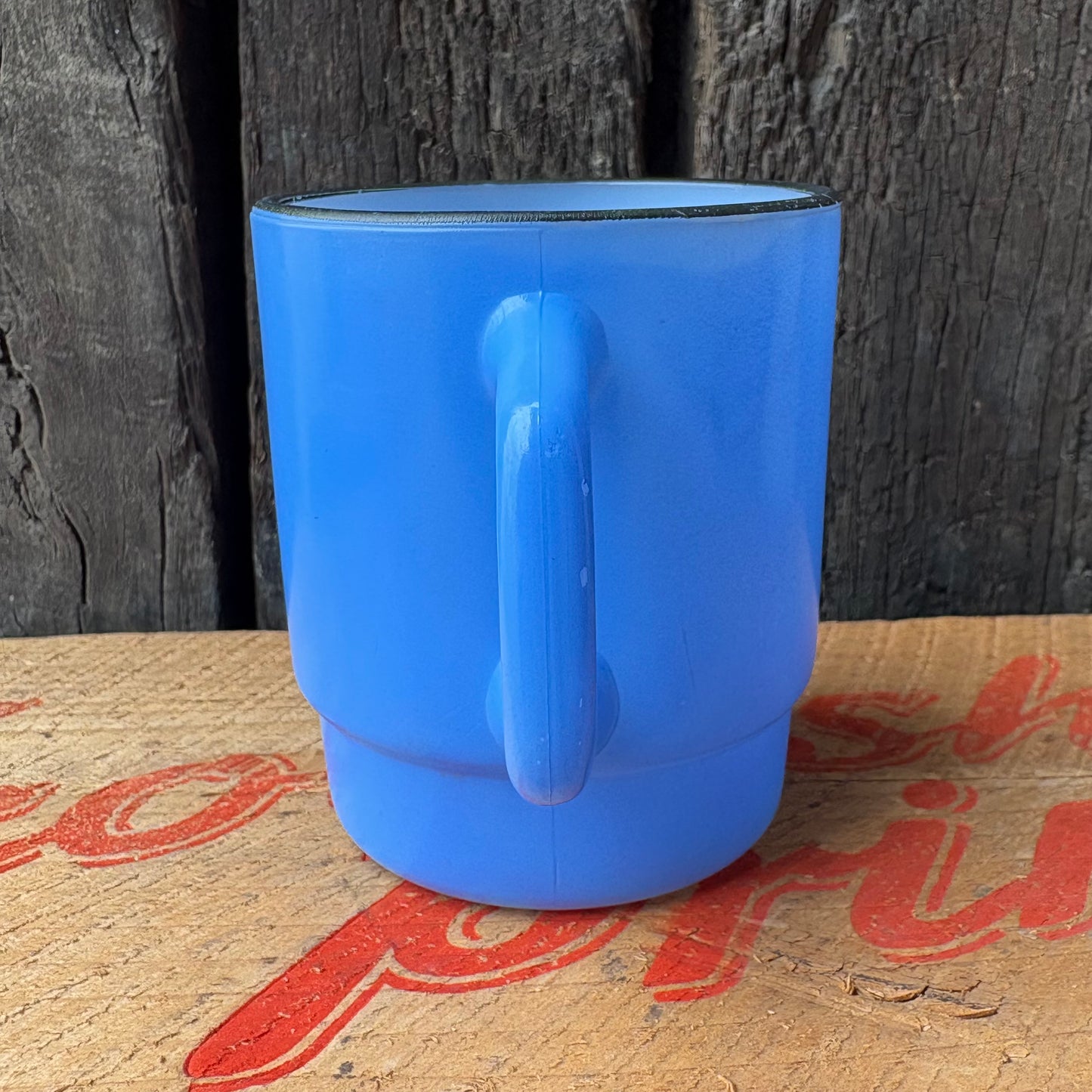 【1960s USA vintage】Fire-King Blue