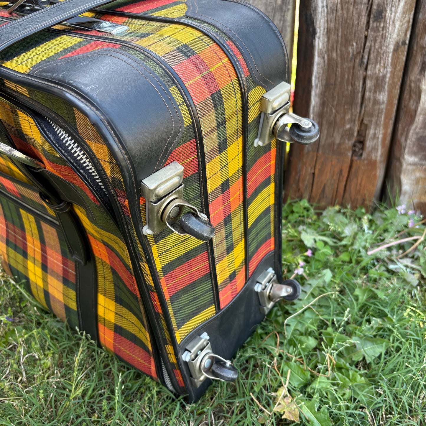 【USA vintage】Suitcase Travel Luggage Bag