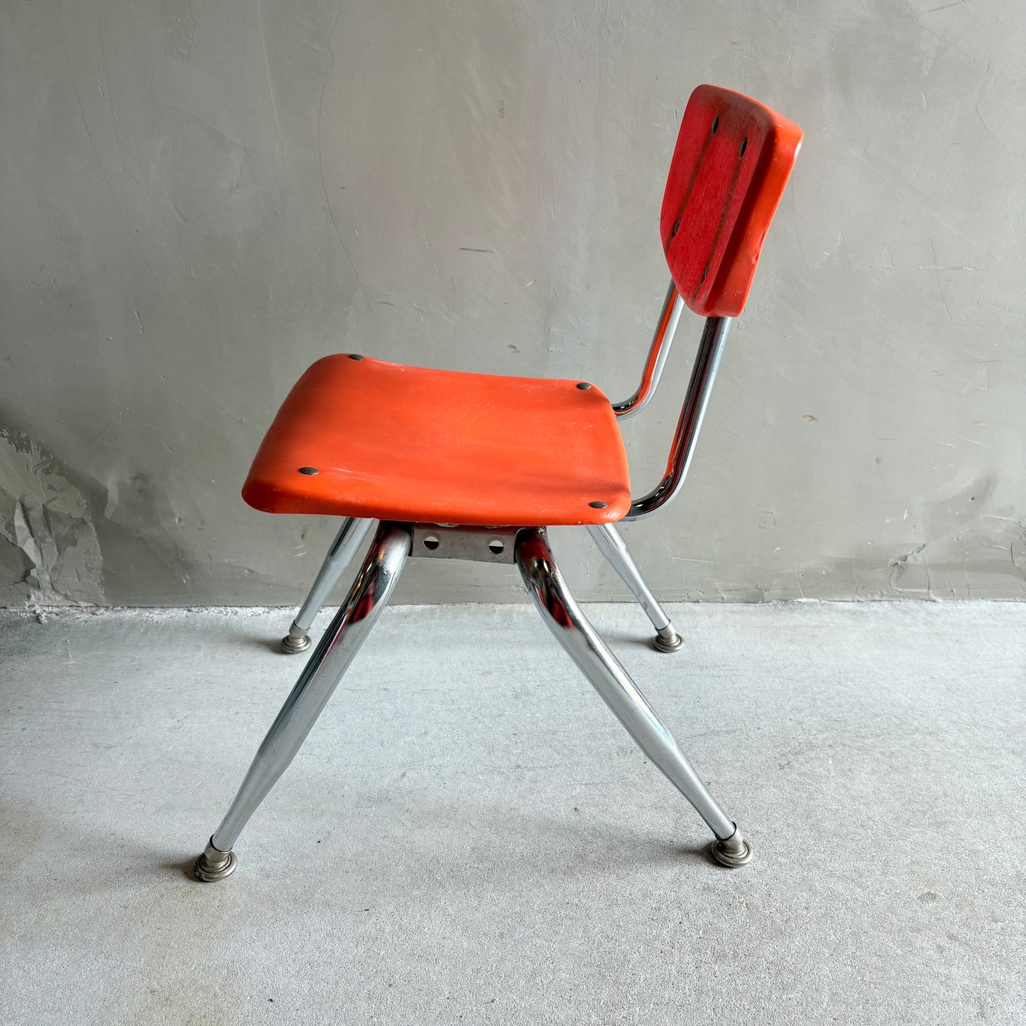 【USA vintage】VIRCO School Chair Orange