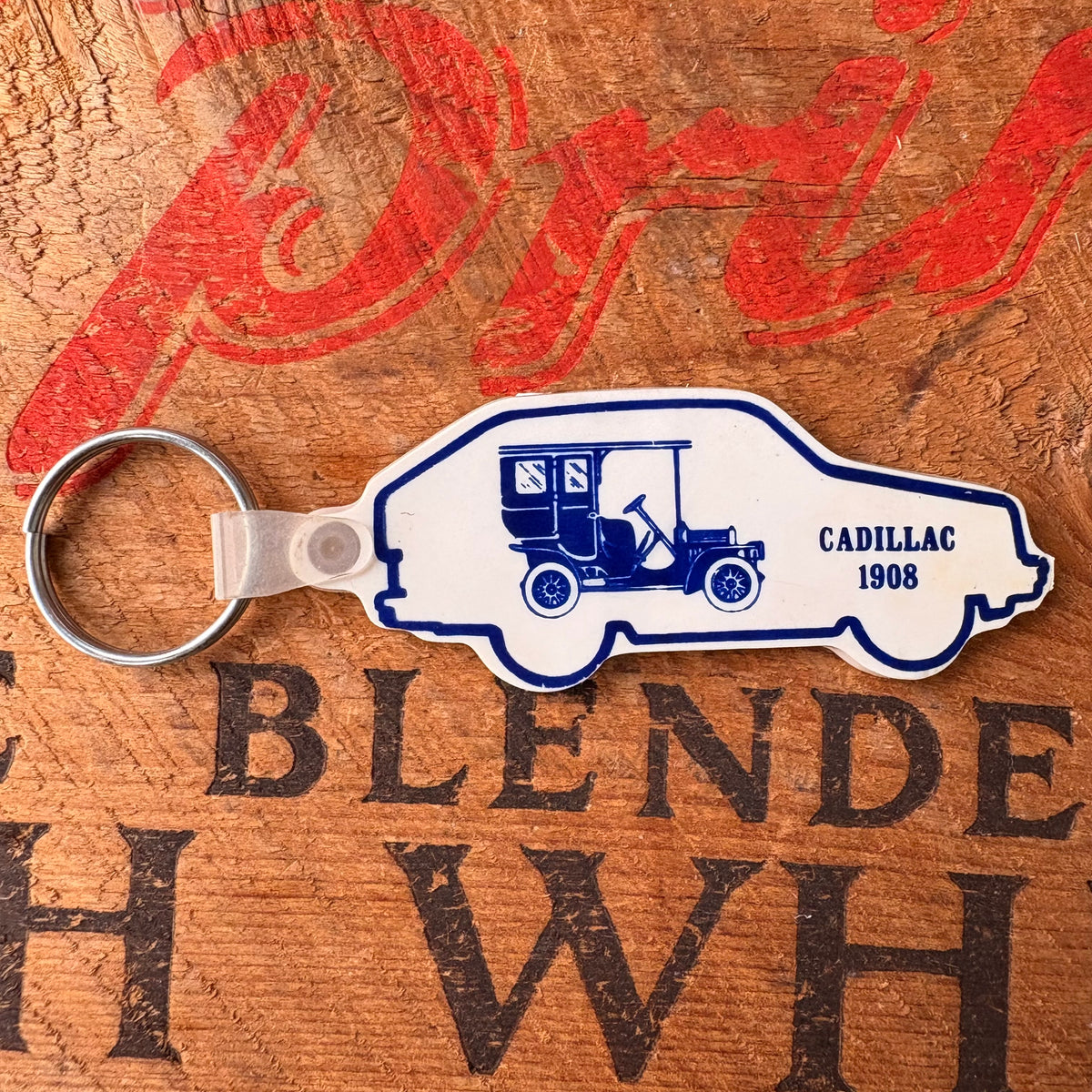 【1983 USA vintage】Advertising Key Ring GENERAL MOTORS