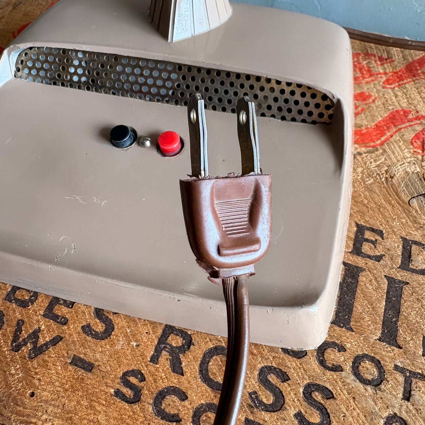 【1950s USA vintage】MARKS DELUXE Fluorescent Desk Lamp