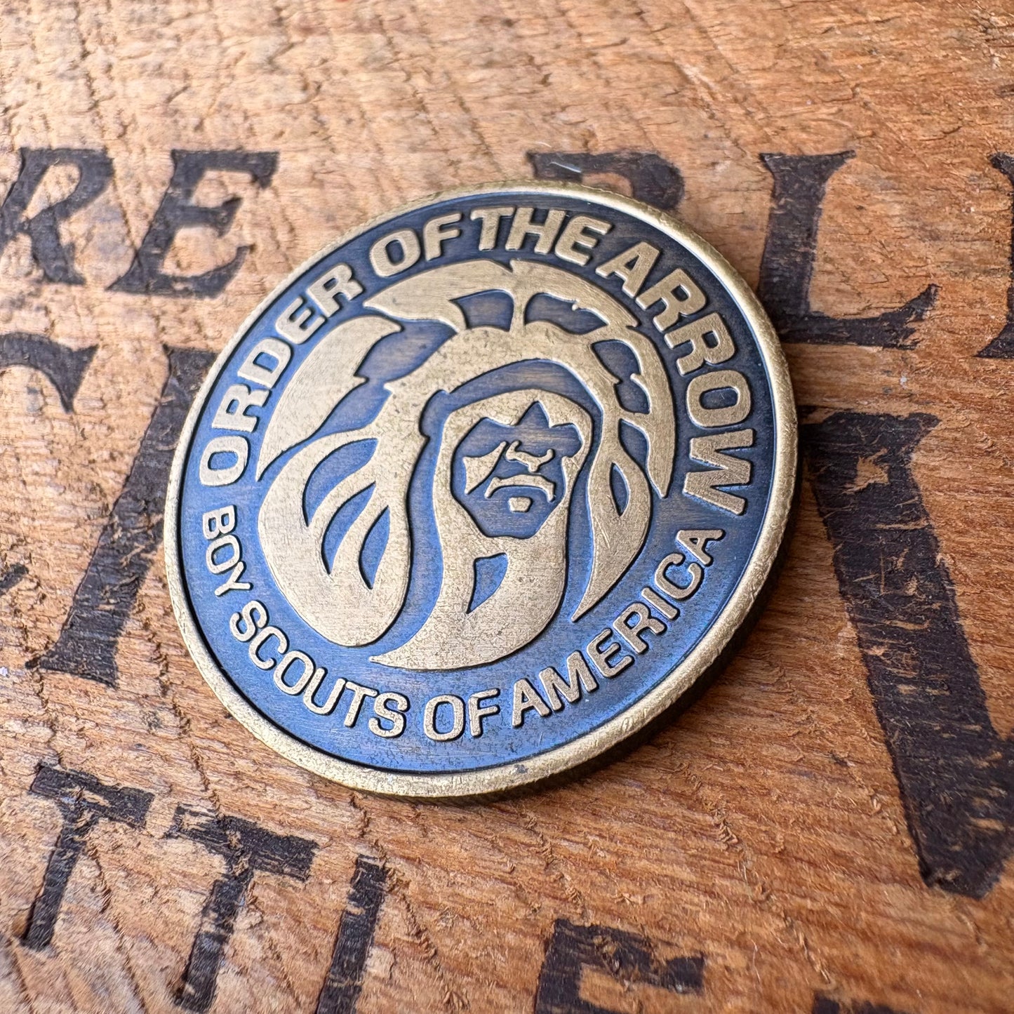 【1980s USA vintage】BOY SCOUTS OF AMERICA 1915 Commemorative Coin