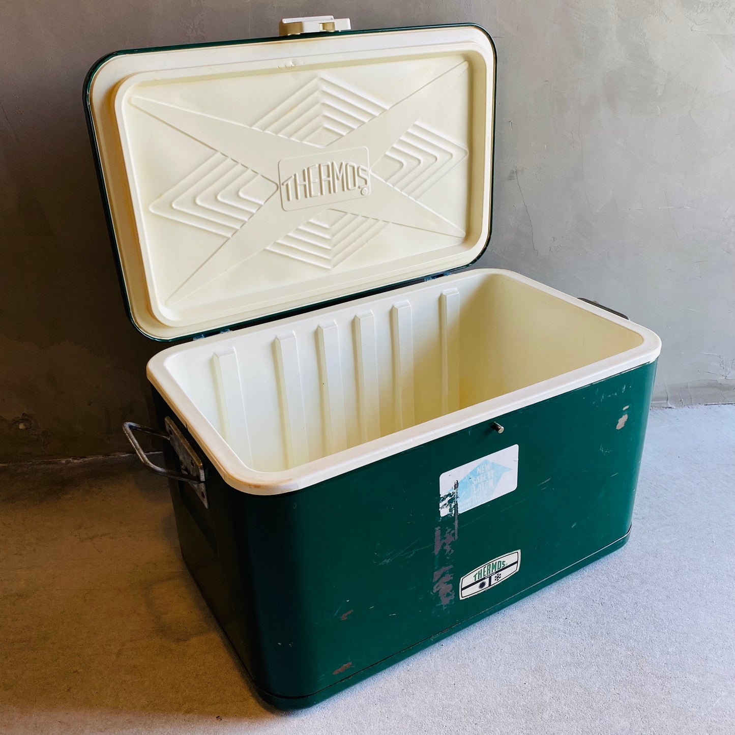 【USA vintage】THERMOS cooler box Green