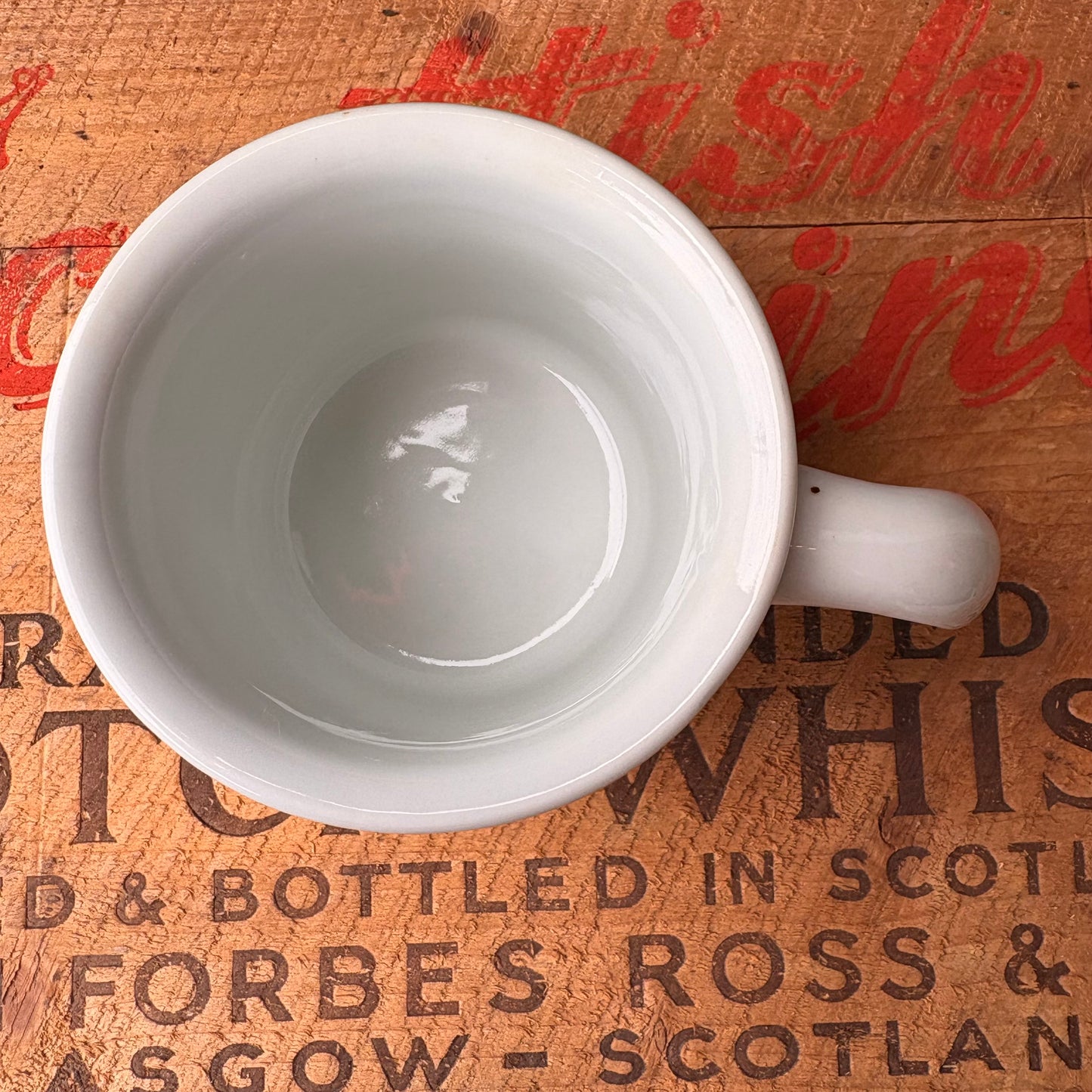 【USA vintage】 hand paint SNOOPY mugcup