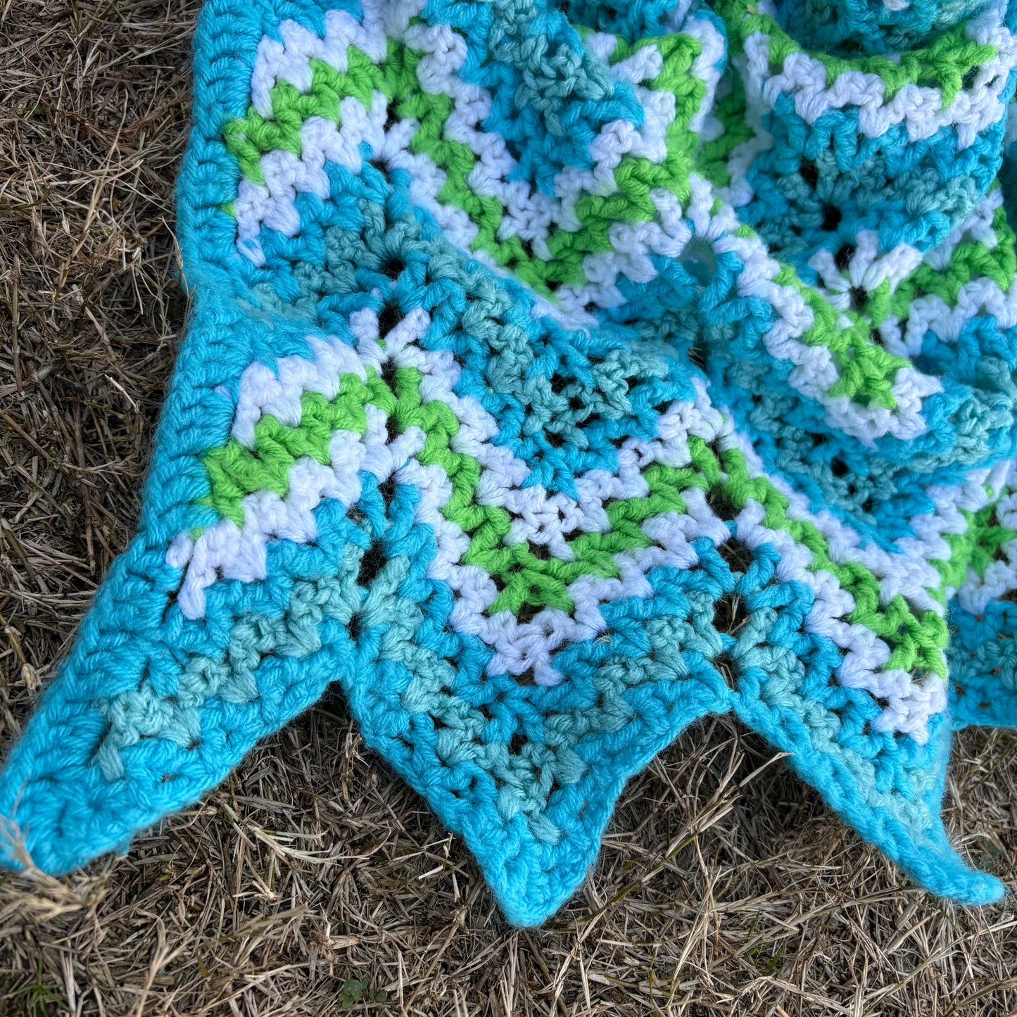 【USA vintage】granny blanket