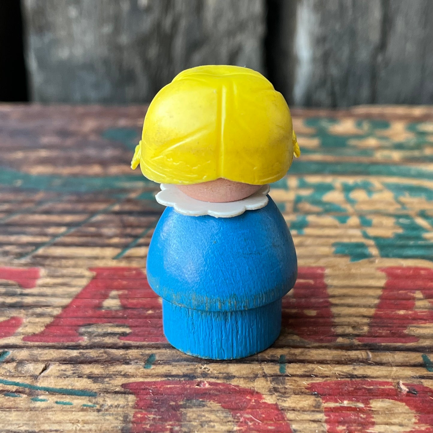 【USA vintage】Fisher Price Little People 女の子