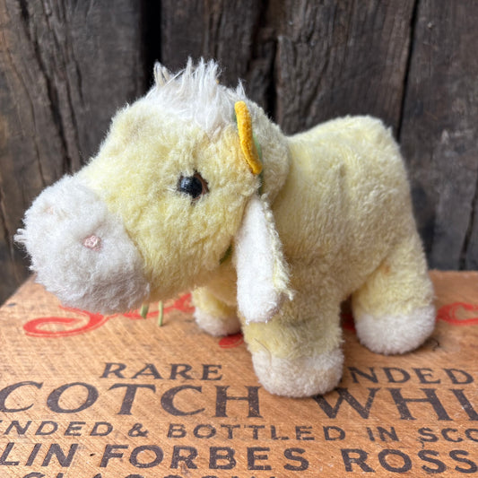 【1970s USA vintage】Eden Musical Cow Plush