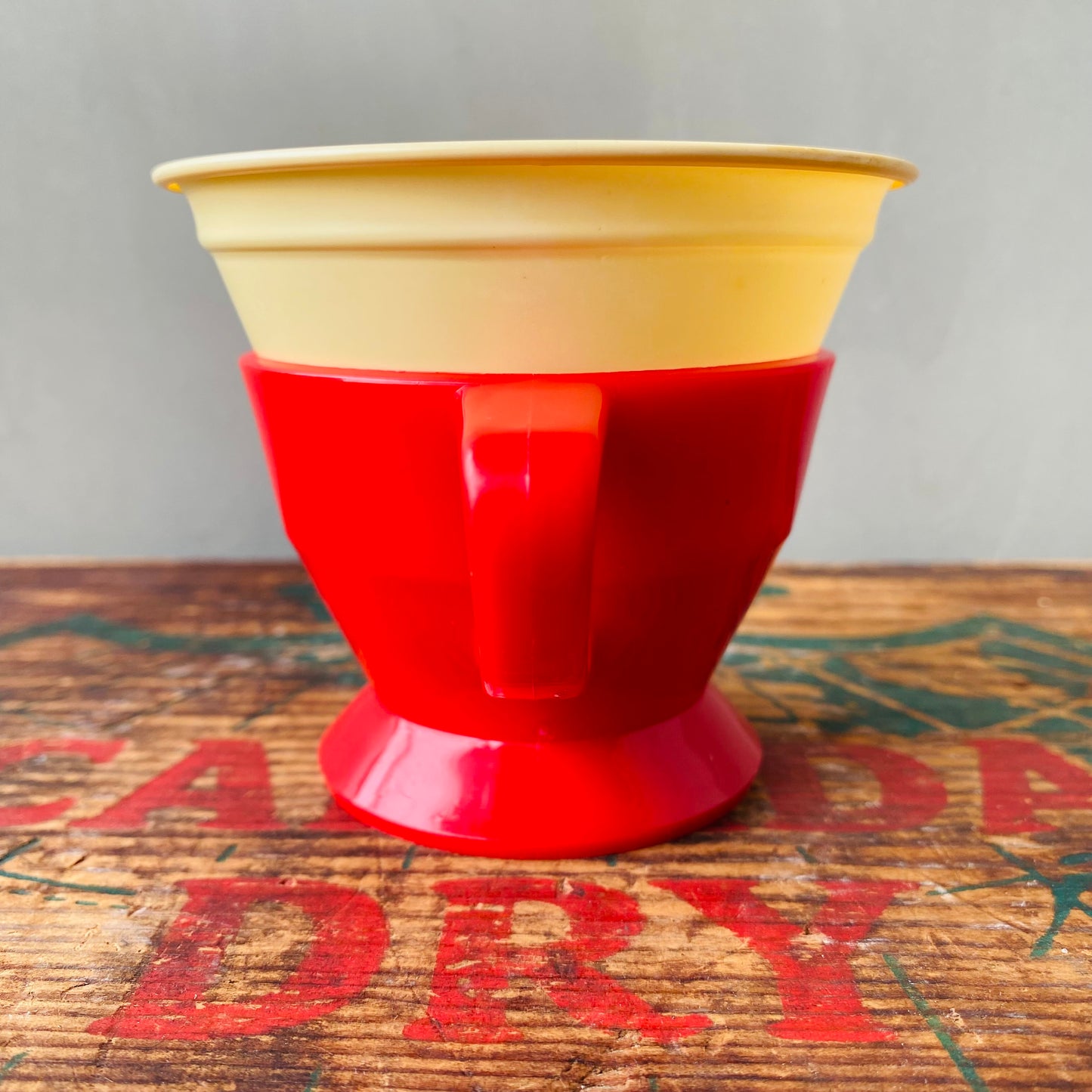 【1970s USA vintage】SOLO COZY CUP RED