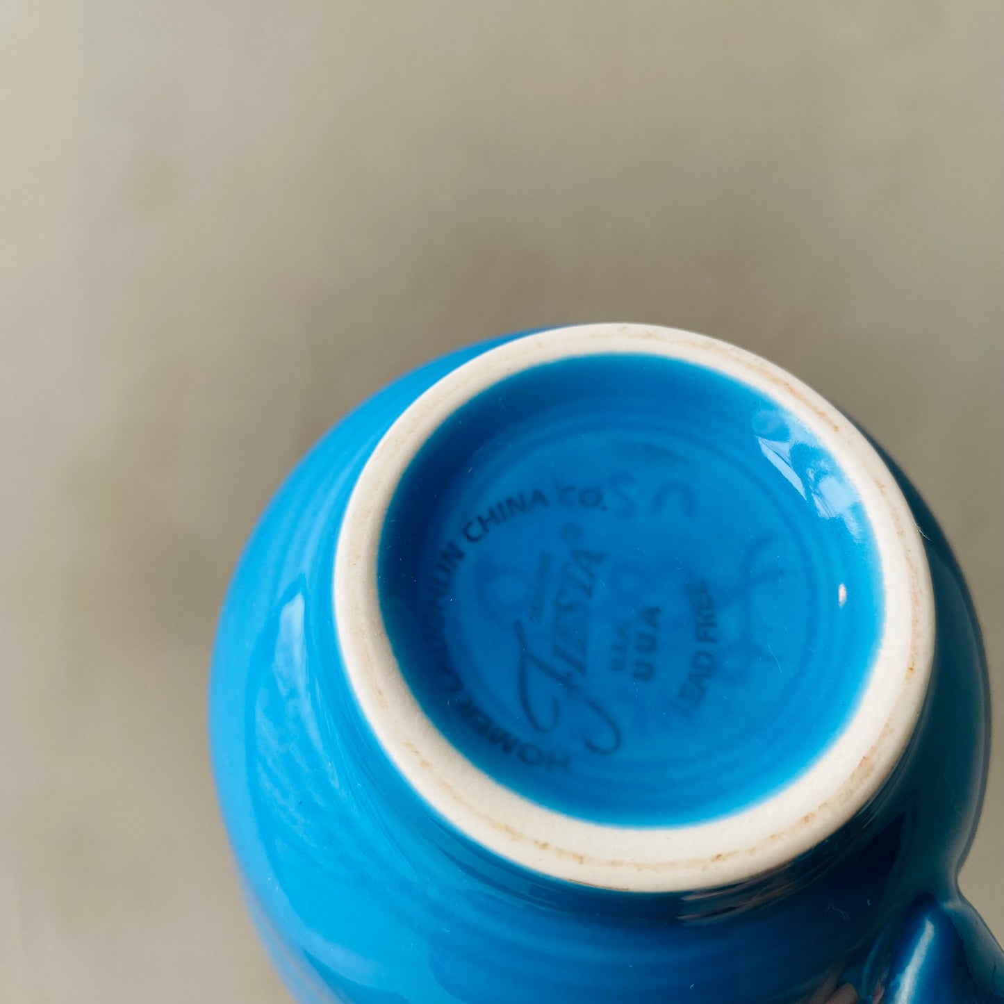 【USA vintage】FIESTA マグカップ ブルー
