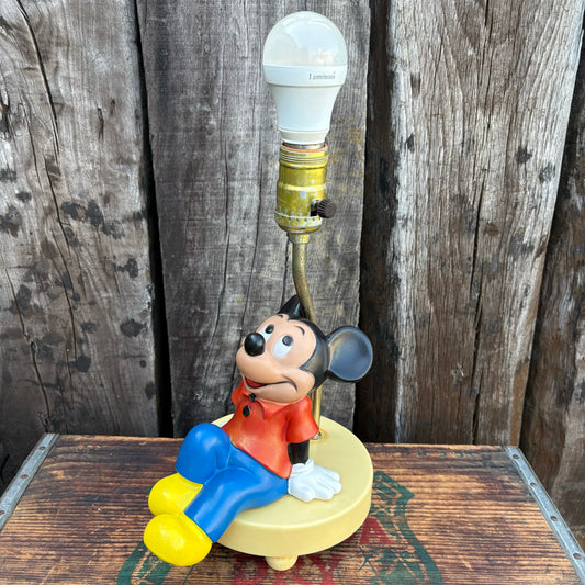 【1970s vintage】Disney desk lamp