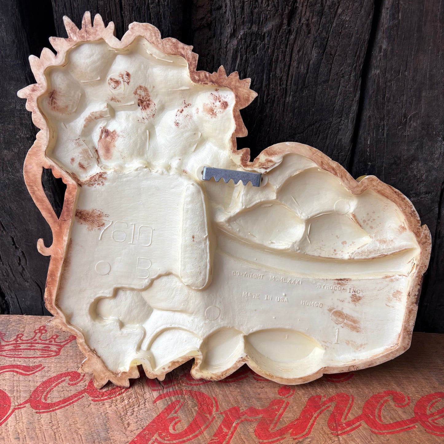 【1970s USA vintage】Homco Wall deco set