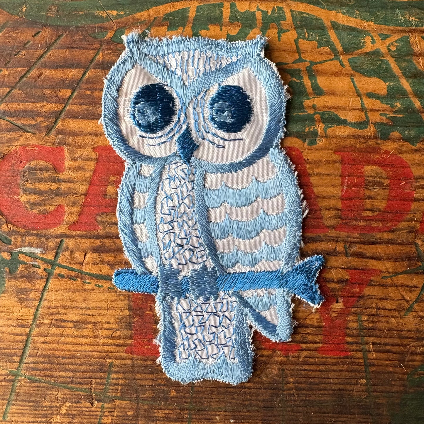 【1970s USA vintage】Wappen owl