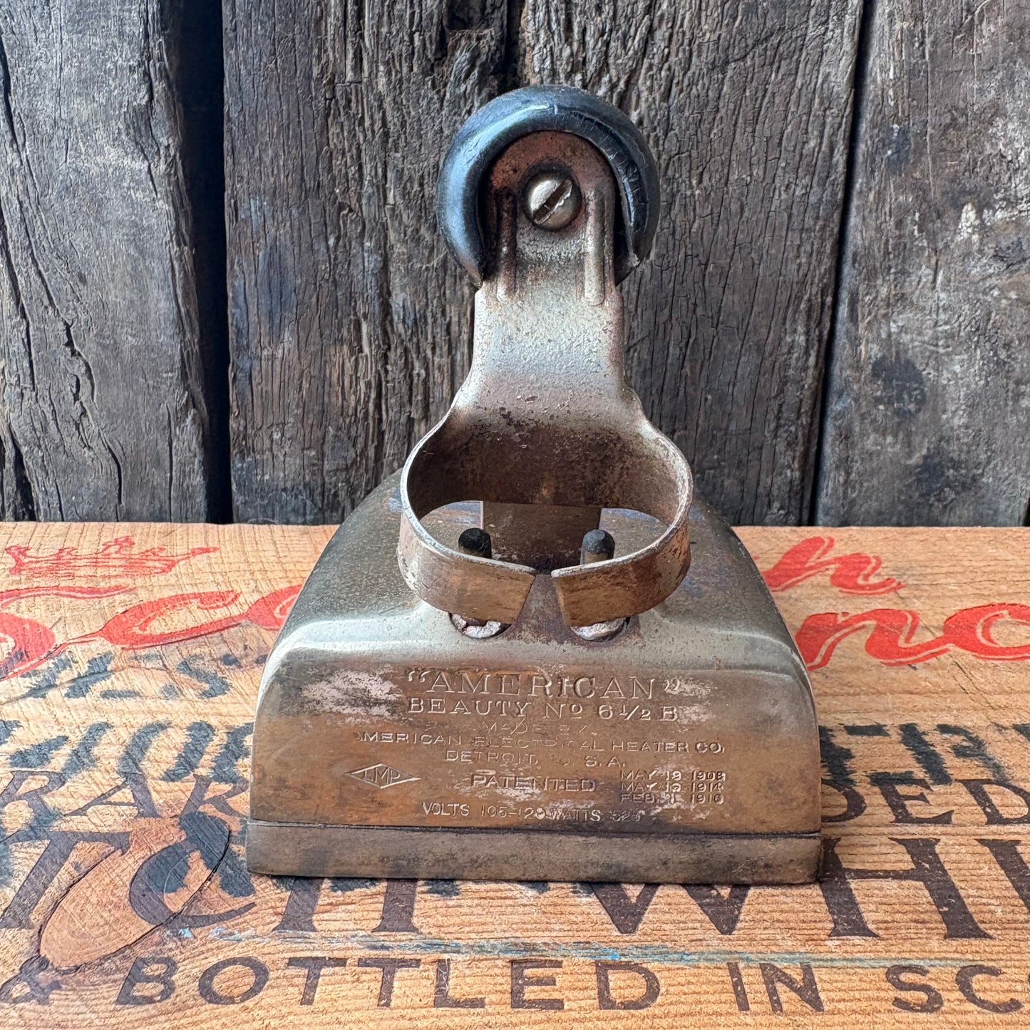 【1910s USA vintage】AMERICAN BEAUTY IRON